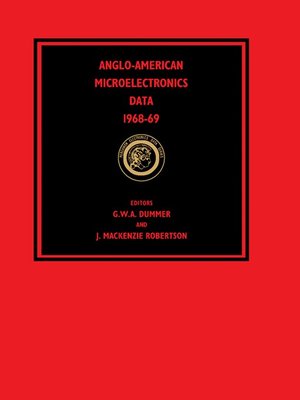 cover image of Anglo–American Microelectronics Data 1968–69, Manufacturers A–P